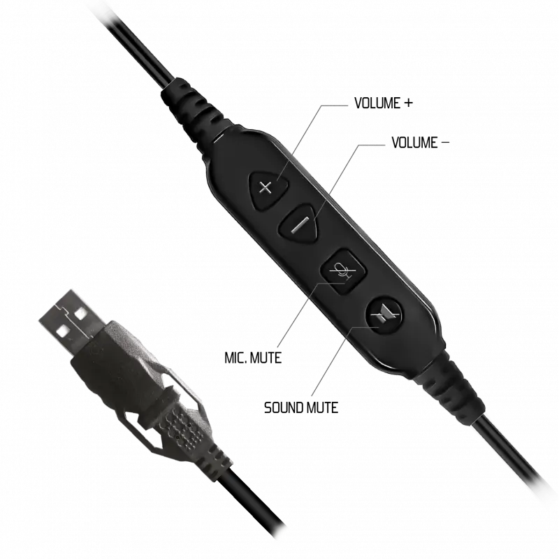 Casque Gamer ELITE-H10 7.1