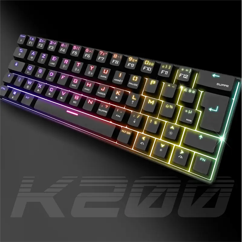 Clavier Gamer XPERT-K200 Noir